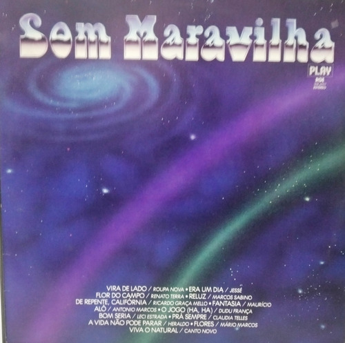 Lp Som Maravilha - Gravadora Play 1982 - Novo S / Uso