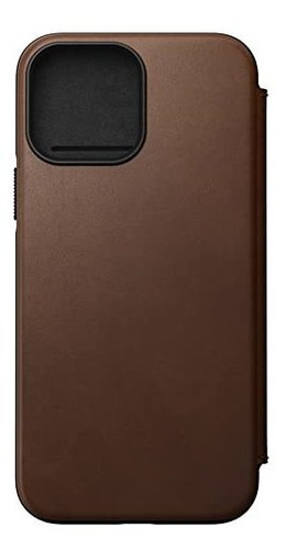 Funda De Piel Moderna Nomad Para iPhone 13 Pro Max | Magsafe