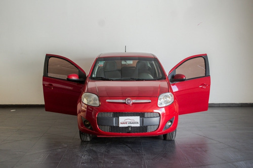 Imagen 2 de 23 de Fiat Palio Attractive Top 1.4 Nafta Full Rojo 5 Puertas Gnc