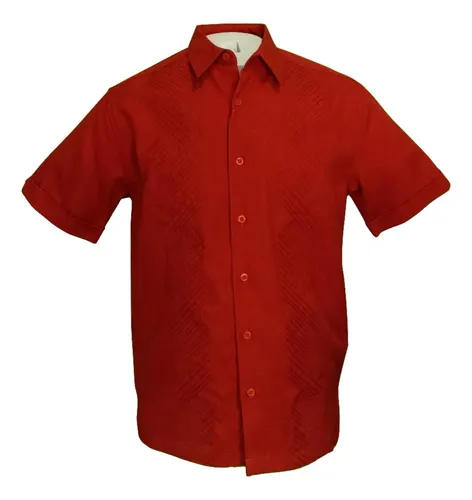 Guayabera roja online
