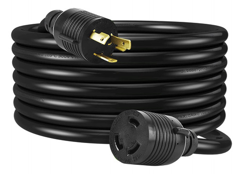 Hengyi - Cable De Extension L6-30p A L6-30r, Cable De Alimen