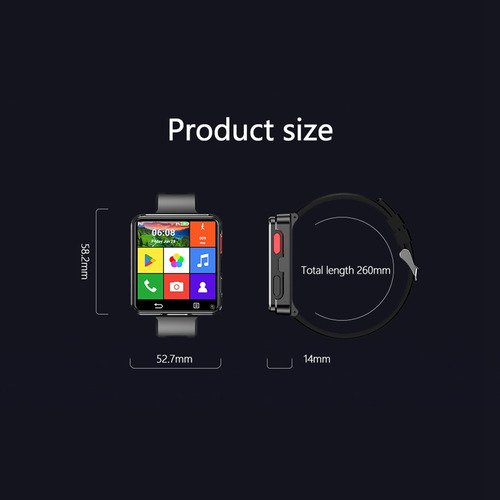 Reloj For Smartphone 4g, Wifi, 3 Gb, 32 Gb, 2,64 Pulgadas,