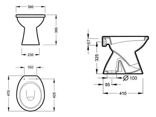 Inodoro Corto Deposito De Colgar Bidet Roca Capea Italiana