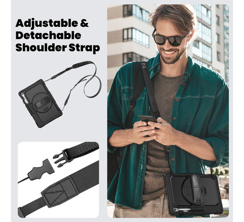 Mica+funda Para Galaxy Tab S10 Fe+/ S10 Fe Plus 13.1 (2025)