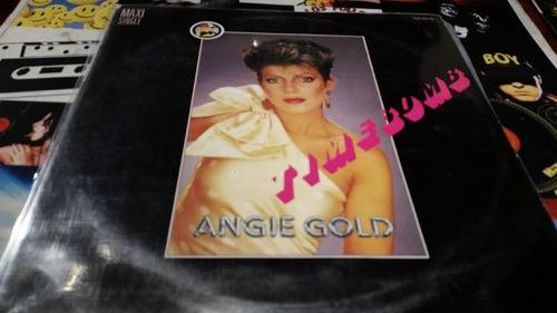 Angie Gold Timebomb Vinilo Maxi Spain Excelente 1985