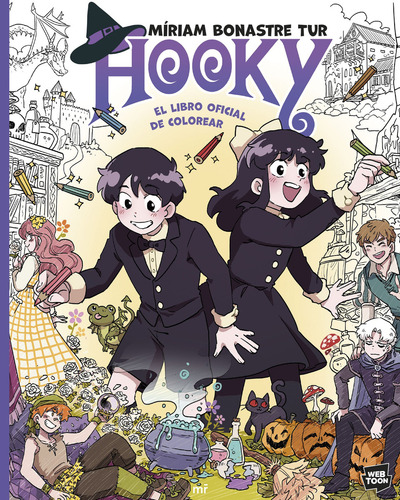 Libro Hooky. El Libro Oficial De Colorear - Míriam Bonastre Tur - Martínez Roca