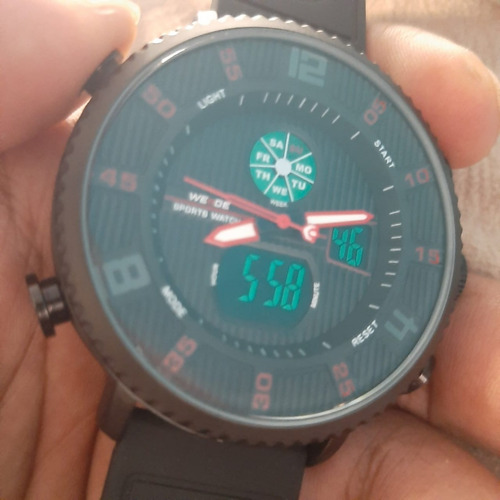 Relógio Masculino Luxo Original Digital Analógico Promoção
