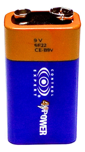4 Pilas Baterias Control Expert Cenrap 9v Extra Duración Cuadrada