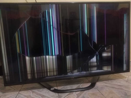 Smart Tv LG Modelo: 50la621050 Polegadas Com Tela Trincada