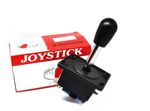 Imagen 4 de 6 de Pack 2 Palancas Arcade Con Microswitch / Ideal Juego Peleas