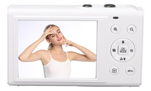Cámara De Vídeo Digital 5k Con Doble Pantalla, 80 Mp, Uhd, 1