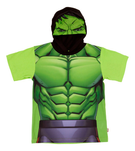 Playera Original Marvel Avengers Disfraz Spider Capitán Hulk