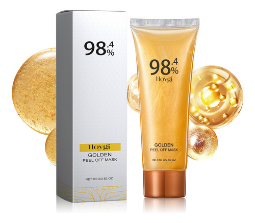 Mascarilla Antiedad G Gold Peel Off Mask, Oro De 24 Quilates