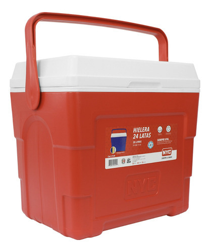 Hielera Marca Nyc De 21 Qts Cooler 24 Latas 20l