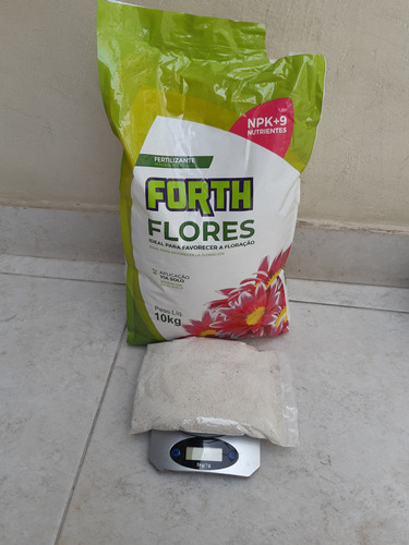 Kit Forth Flores400g + Refil 400g Adubo Fertilizante