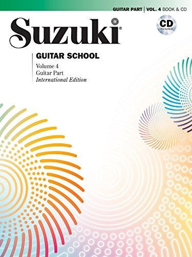 Suzuki Guitar School, Vol 4 Guitar Part, Book  Y  Cd