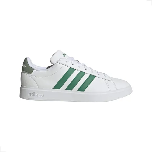 Tenis adidas Grand Court 2.0 Branco E Verde Masculino