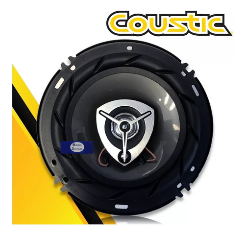 Autoestereo Bluetooth Con Bocinas Coustic Co-pk300 Usb Aux