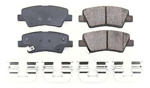 Power Stop 17-1848 Rear Z17 Evolution Clean Ride Ceramic