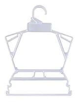 Comprar 100 Perchas Plasticas Cuerpo Bebe, Niño, Cuerpito Infantil