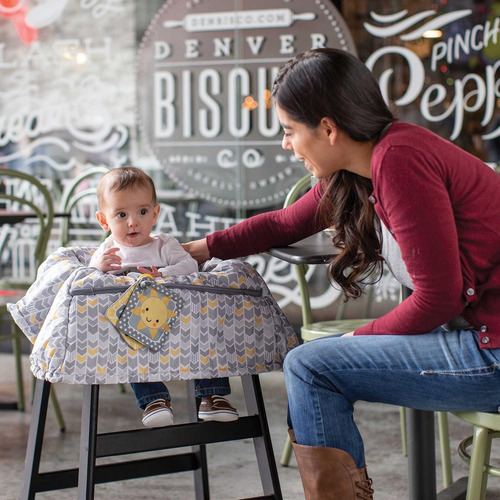 Imagen 4 de 6 de Boppy Cobertor Para Asientos De Bebe, Carrito De Super O Asi