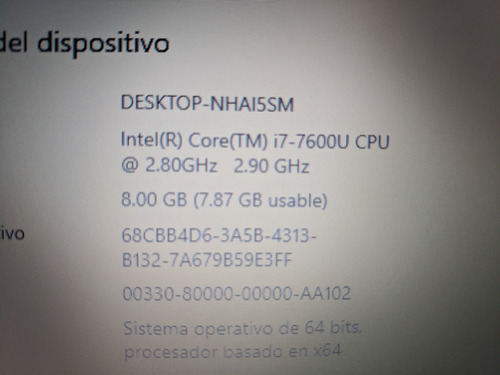 Dell Latitude 7480 | Core I7 7magen | 8gb Ram | 240 Ssd 14'' (Usado)