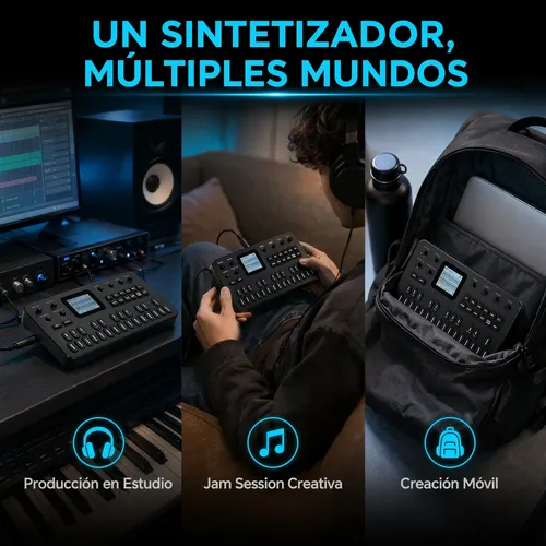 M-vave Fm-1 Sintetizador Fm Polifônico Bluetooth Portátil