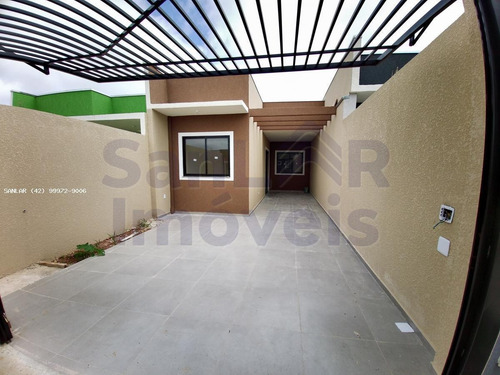 Imagem 2 de 15 de Casa Para Venda Em Ponta Grossa, Cará-cará, 3 Dormitórios, 1 Suíte, 1 Banheiro, 2 Vagas - _1-2188010