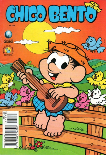 Chico Bento N° 223 - 36 Páginas - Em Português - Editora Globo - Formato 13 X 19 - Capa Mole - 1995 - Bonellihq Cx177 E23