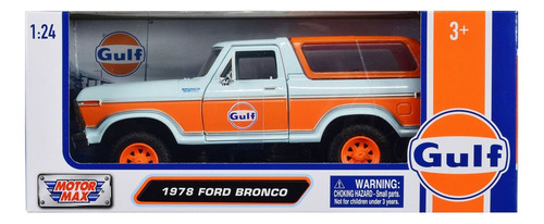 1/24 1978 Ford Bronco Motor Max Gulf