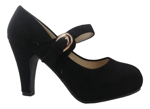 Imagen 1 de 4 de Zapato De Mujer Pg686-1 Negro