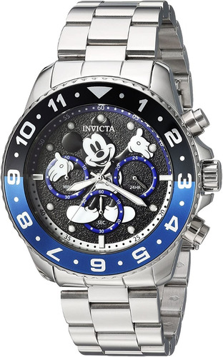 Elegante Reloj Invicta Edicion Limitada Disney Unico M. L.  (Reacondicionado)
