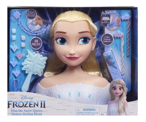 Frozen 2  Cabeza de peinado de lujo  Anna