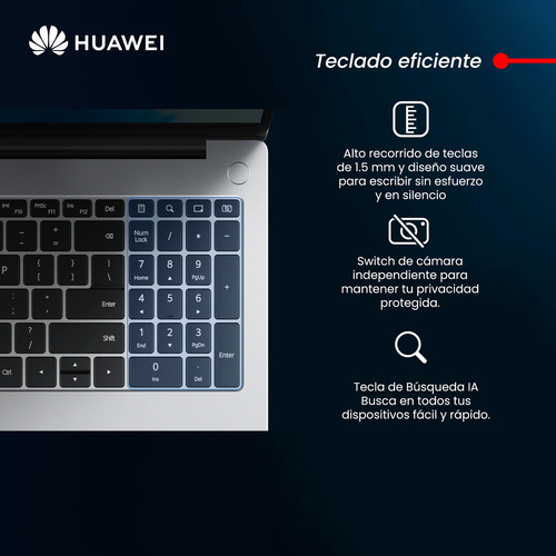 Notebook Huawei Matebook D16 Core I5 16 GB de RAM 512 GB SSD 16