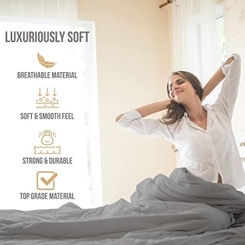Abeero Home Juego De Sábanas Premium King Size - Ropa De Cam
