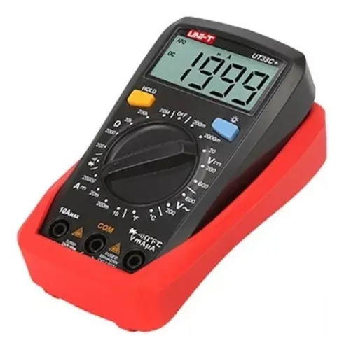 Ut33d+ Multimetro Digital Tester Uni-t