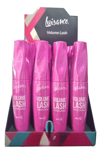 Máscara De Cílios Volume Lash Luisance L3126 Box C/24 Unid Cor Preto