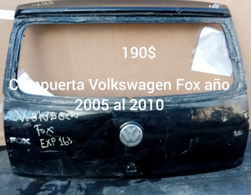 Compuerta Volkswagen Fox 