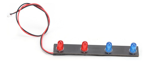 Luz De Techo Para Coche Rc Escala 1/12 Cabeza De Barra Led R