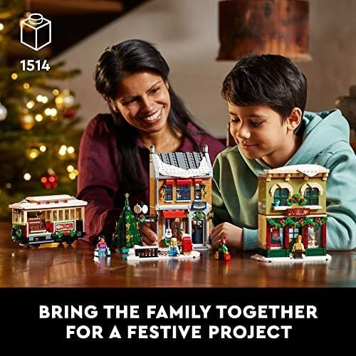 Lego Holiday Main Street Building Set Para Adultos (1514 Pie