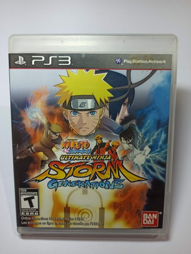 Naruto Ultimate Ninja Storm Generations - Ps3 - Mídia Física