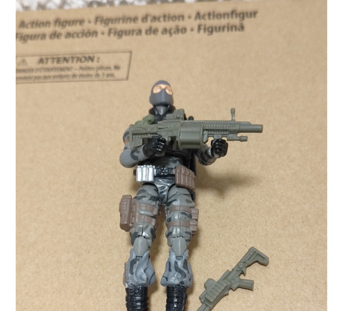 Gi Joe 25th Firefly Custom Con Accesorios 3.75