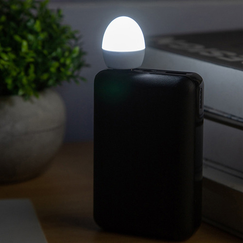 Luces Usb Nocturnas, Minibombilla Led, Enchufable, Colores C