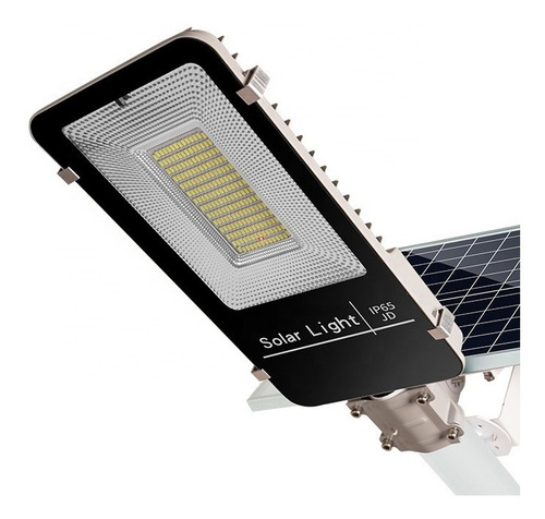 Luminaria Pastoral Solar Led 100w Cn Panel Y Control Remoto
