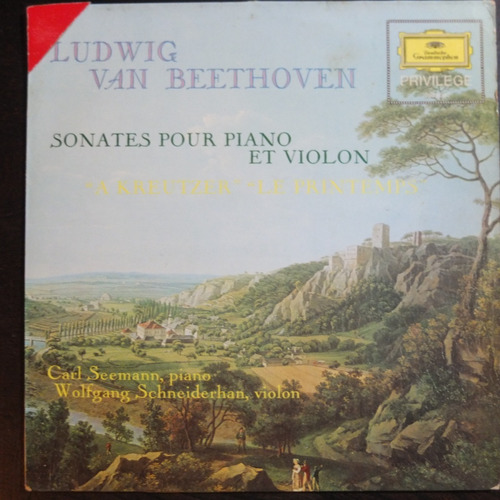 Vinilo Beethoven Sonates Pour Piano Et Violon.  A Kreutzer  