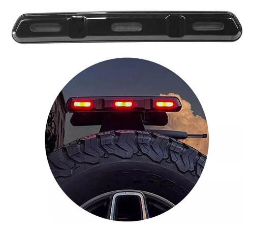 Calavera Tipo Raptor Led Llanta Trasero Luz Stop Ford Bronco