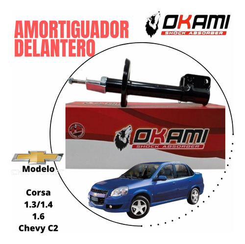 Amortiguadores Delanteros Chevrolet Corsa 1.3/1.4/1.6 Chevy 