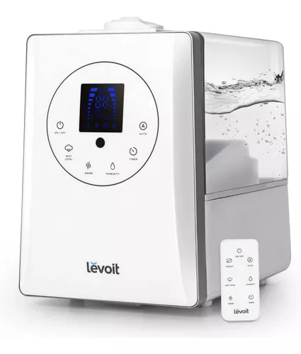 ▷ Chollo Humidificador ultrasónico Levoit de vapor caliente y frío por sólo  50,99€ con envío gratis (-15%)
