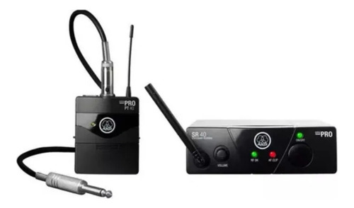 Transmissor Akg Sem Fio Guita Baixo Violão Wms 40 Pro Mini