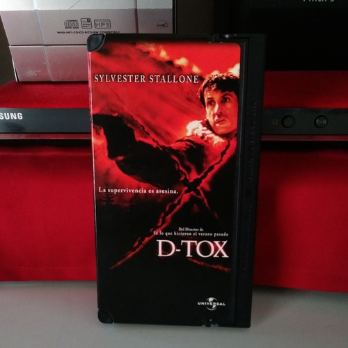 Sylvester Stallone D-tox, Video Cassette Vhs Ed. Especial